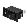 HQRP ON Off Rocker Switch 16A 125V Compatible with Black