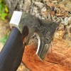 handmade viking handmade forged 1095 carbon steel double head axe