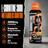 NutraBio – L-Carnitine Liquid Shots – 3000mg – 10mg of