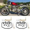 2 Sets Carburetor Rebuild Kit Motorcycle Carb Repair Fit for