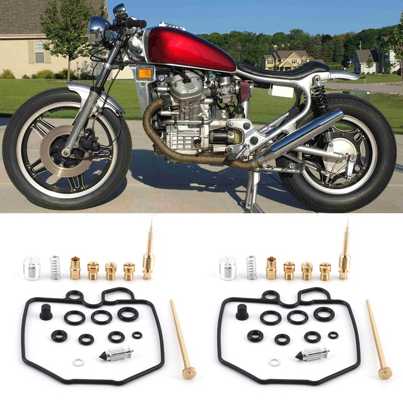 2 Sets Carburetor Rebuild Kit Motorcycle Carb Repair Fit for