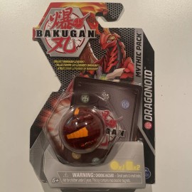 Spin Master BAKUGAN Mythic Pack  Translucent Red Dragonoid Bakugan Legend Rare Free Shipping