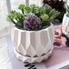 Wehous Silicone Planter Mold Set Diamond Shape Bowl Container Silicone