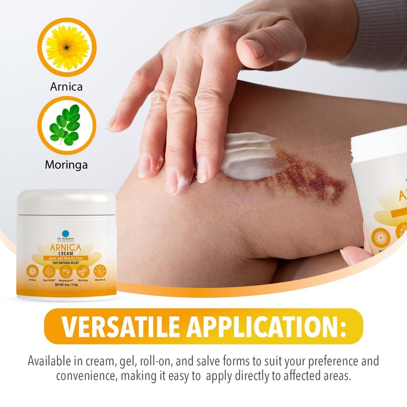 Dr. Robaina Arnica Bruise Cream 4 oz – Concentrated Arnica