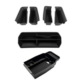 CDEFG 6Pcs for 2023 2024 2025 Mazda CX-50 Center Console Organizer Tray for 2023 2024 2025 Mazda CX-50 Hybrid Middle Console Storage Box Door Handle Pockets 2023 2024 2025 CX50 Accessories