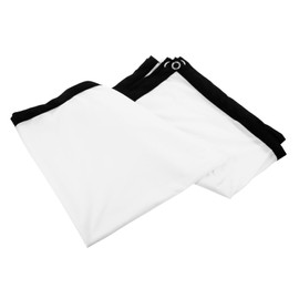 LALAFINA High Definition Crease Portable Projection Screen for Home Theater Outdoor Indoor Use Easy Setup for Movies Presentations and Events