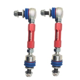 AD-R-RED Rear Adjustable Sway Bar End Links Kit Fit for Toyota FJ CRUISER GSJ1 4WD 2006-2018 | LAND CRUISER PRADO 120 Series 2002-2010 | LAND CRUISER PRADO 150 Series 2010-2023 | Lexus GX470 2003-09