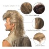 Peluca Larga Cabello Para Hombre 80 Disfraces Party Natural