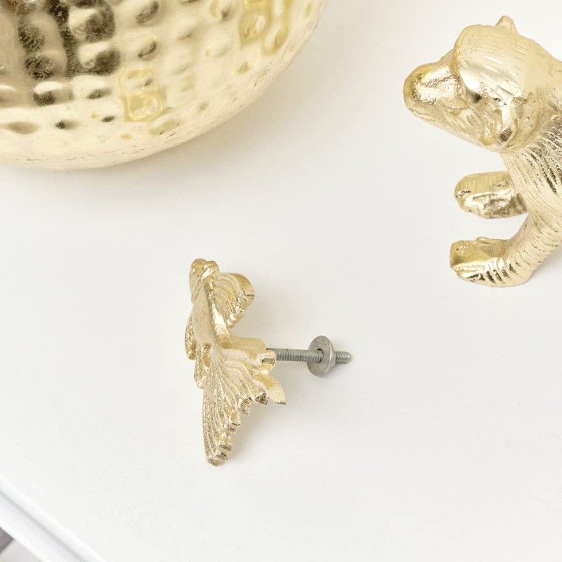 Melody Maison Gold Fish Drawer Knob