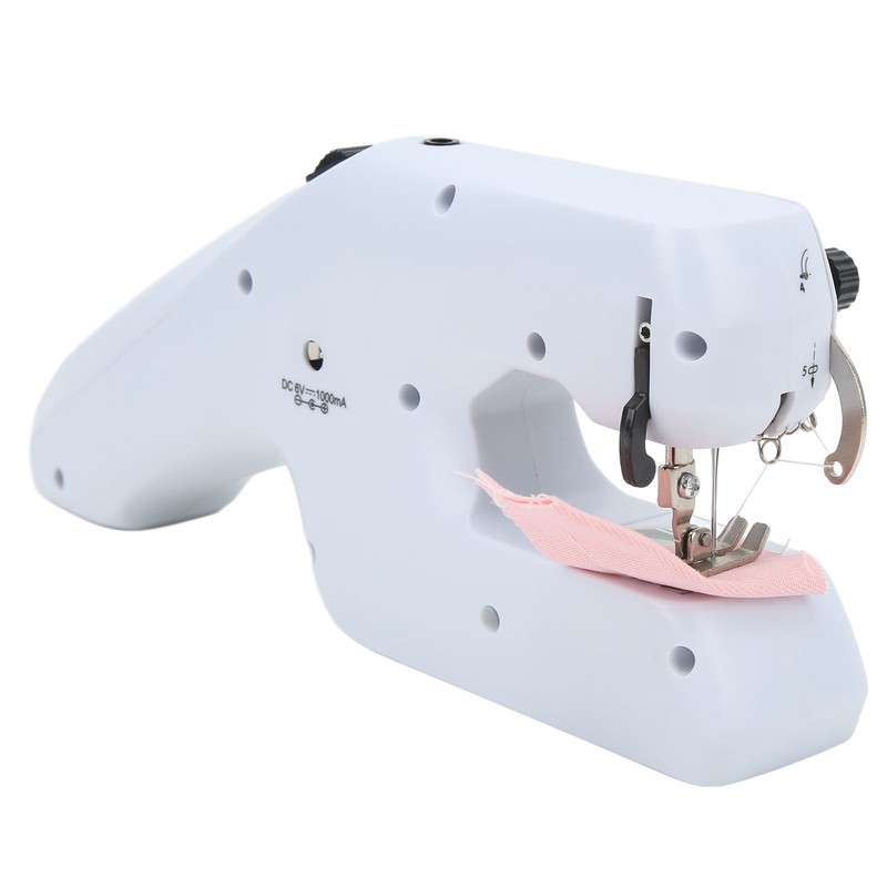 Handheld Sewing Machine Portable Electric Dual Line Sewing Machine with