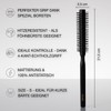 vinsk Beard Brush S, Round Breasts for Beard and Hair,