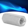 20 Pcs Hex Coupling Nut M6x1 L25mm Stainless Steel Threaded