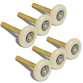 6X Transglobal Roller (Mild Steel, 2.00" Nylon Roller) Works With Feight Trailer Truck Roll-Up Door (TG-3228)