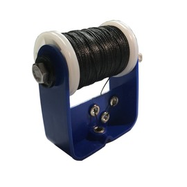 Archery Bowstring Server Serving Thread Jig Tool with Bowstring Serving Thread (Blue and Black)