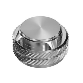 VISPREA Bait Reel Modification Parts Mechanical Brake Knob Compatible with Daiwa 19 Tatula for 100/150/200/300/400 Salamander SALAMANDURA 100 YU334C (Silver, Tatula 300/400)