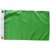 NWFlags Plain Green Flag 18" x 12" 75d Premium Polyester