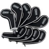 Protekt Zippy 3-SW Iron Headcover - Black/Silver