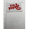Dr. Pepper I'm a Pepper soft drink soda Iron-On Embroidered Patch #137