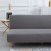 Armless Futon Sofa Bed Covers - Highly Elastic Soft Folding