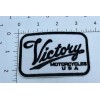 Unbranded Victory Motorcycles Iron-on Embroidered Hard Rock Band Patches #646