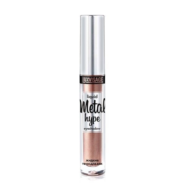 Luxvisage Long Lasting Highly Pigmented Metallic Liquid Eyeshadow Metal Hype,