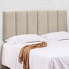HAOBO Home Upholstered Headboard Foldable King Size Headboards Eastern King/California