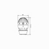 Giacomini R470X001 Clip Clap Thermostat Head