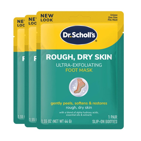 Dr. Scholl's Rough, Dry Skin Ultra Exfoliating Foot Mask 3
