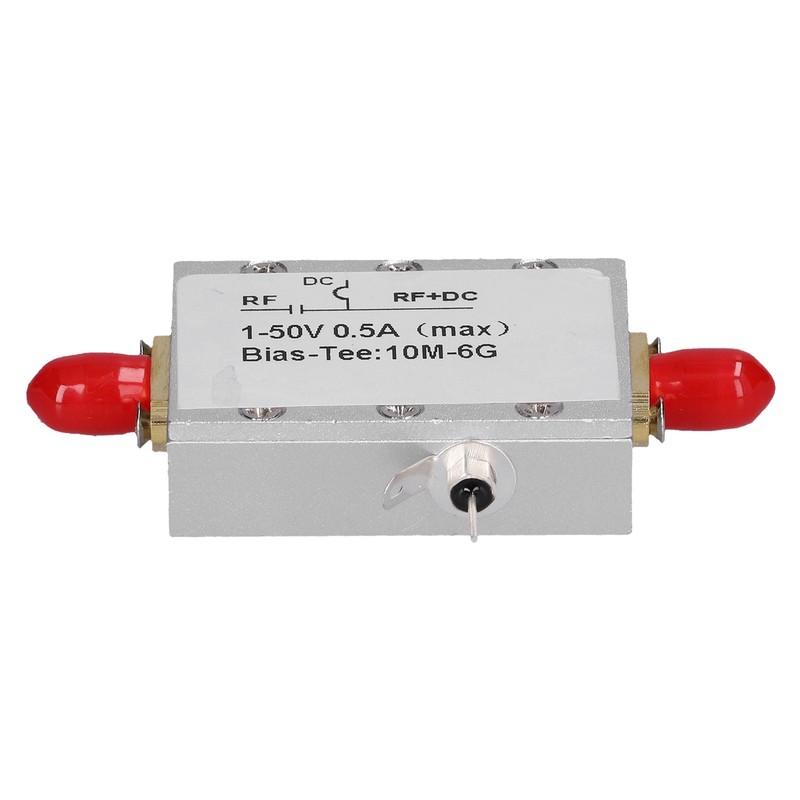 Bias Tee Module Coaxial Feed Low Insertion Loss RF DC