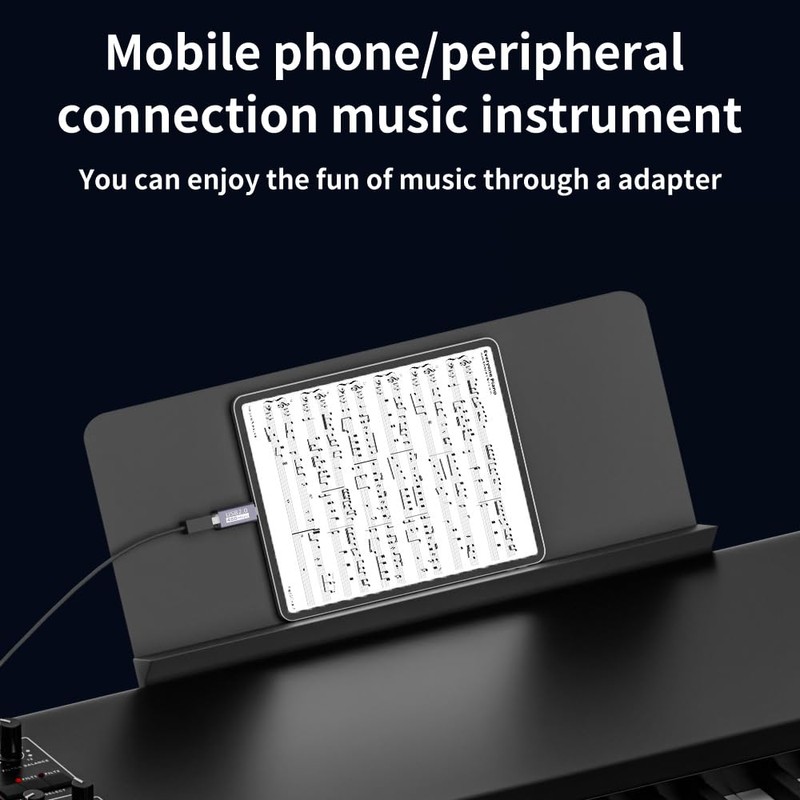 USB-C/USB B/USB-A/Micro USB/Mini USB Male to MIDI Female Adapter, Mini