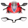 TCMT Rear View Mirrors LED Turn Signals Fit For Honda