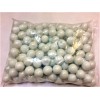 200 Opaque Solid WHITE 16mm 5/8" Inch Glass Marbles Replacement