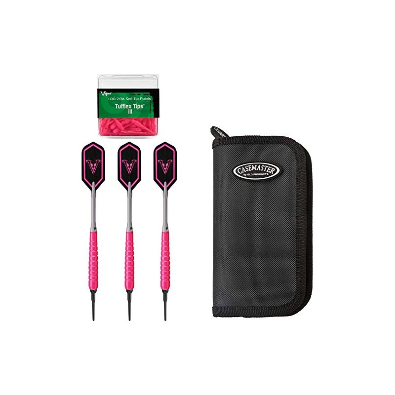 Viper V Glo Soft Tip 18gm Pink, Casemaster Select Pink