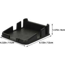 2 Almohadillas Antideslizantes de Silicona para Coche, Soporte de Teléfono y Protección contra Daños, Accesorio Multifunción para Tablero de Auto