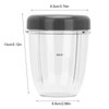 Accessory Kit for Nutribullet Cup and Resealable Lid Replacement Part