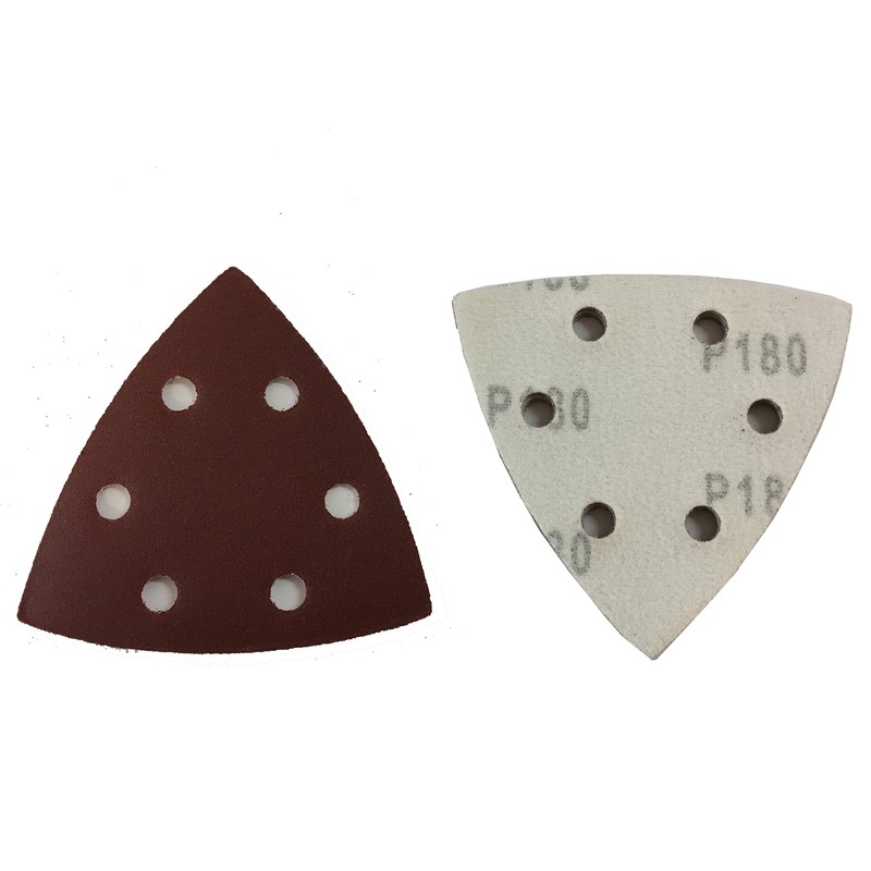 Goodway Delta Sanding Triangles - 180 Pieces Hook and Loop