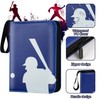 CECOKESO Trading Card Binder with Sleeves, Sports Card Binder Collectible