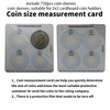 Magiarcana Coin Protect Sleeves and Coin Measuring Card Collection Supplies,3
