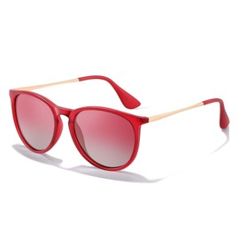 CHBP Polarized Sunglasses for Women Men - Trendy 2025 Vintage Classic Retro Round Mirrored Lens Designer Style Sunglasses for womens