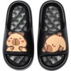 XIXITIAO Men's and Women's Capybara Slides,Cute Animal Capybara Slippers,Non Slip