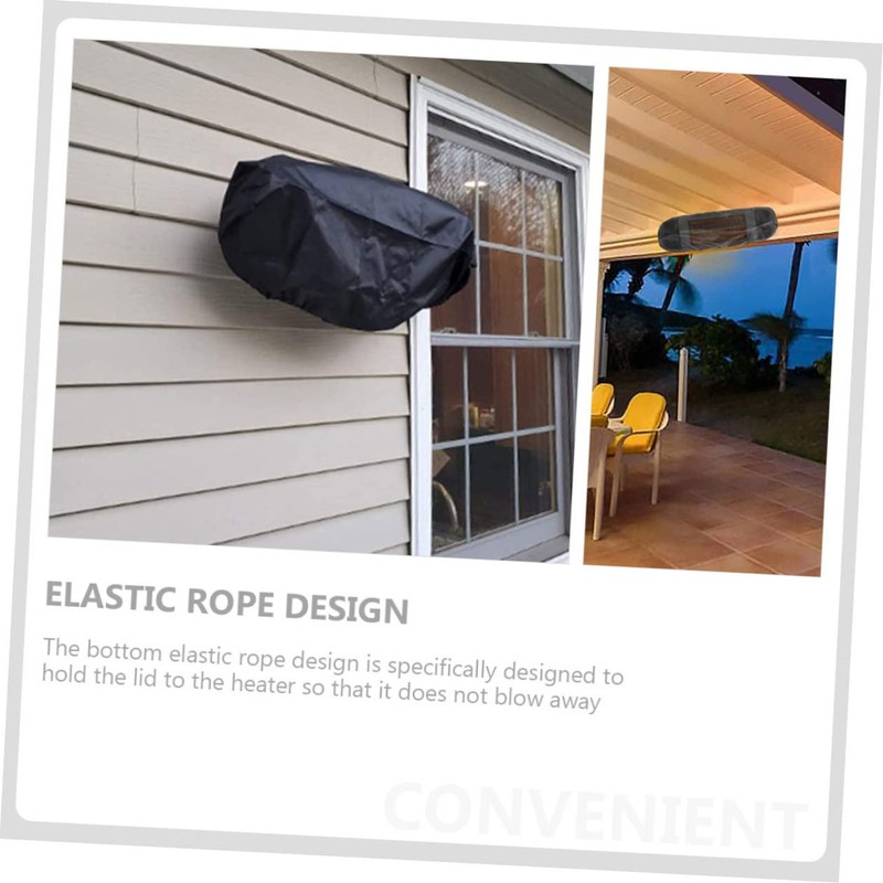 KONTONTY Patio Heater Covers Oxford Fabric Protective Cover for Heaters