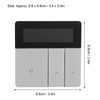 Intelligent Home Thermostat Heating Temperature Controller LCD Display Thermoregulator