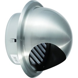 World SUS304 Stainless Steel Round Hood with Awesome φ 150 mm with Net (10 Mesh) H/L (Line) Clear WFG – 150