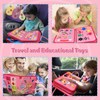 Busy Board for Toddlers, Montessori Sensory Activities Car Airplane Travel
