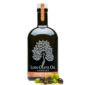 Lodi Miller’s Blend Extra Virgin Olive Oil - Premium California Olive Oil - Gourmet Miller’s Blend Olive Oil - COOC Certified Cold Pressed Pure Olive Oil - Medium Intensity - 500 ml