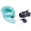 J&C FAVORI FV-04 Coil Lock with Bracket, Seat Post Bracket,