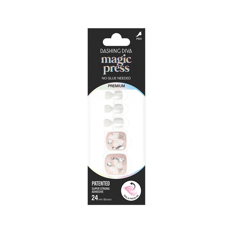 Dashing Diva Magic Press Pedicure Glowet