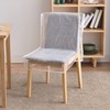 BELOTREE Plastic Chair Covers for Dining Room, Waterproof PVC Clear