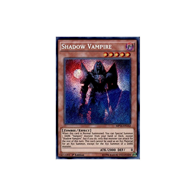 YU-GI-OH! - Shadow Vampire (MP14-EN152) - Mega Pack 2014 -