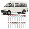 20PCS Air Conditioning Hose Barb Fitting Straight Aluminum High Strength